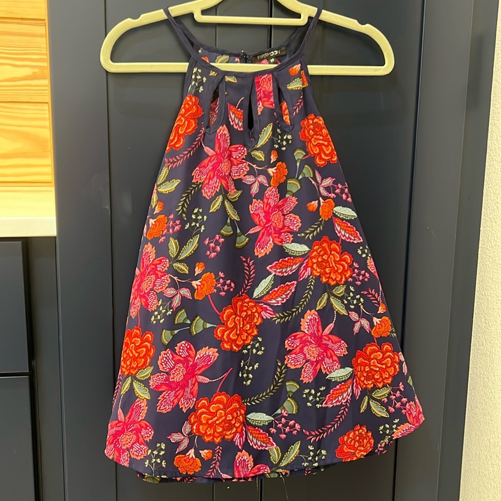 Flowery tank Blouse